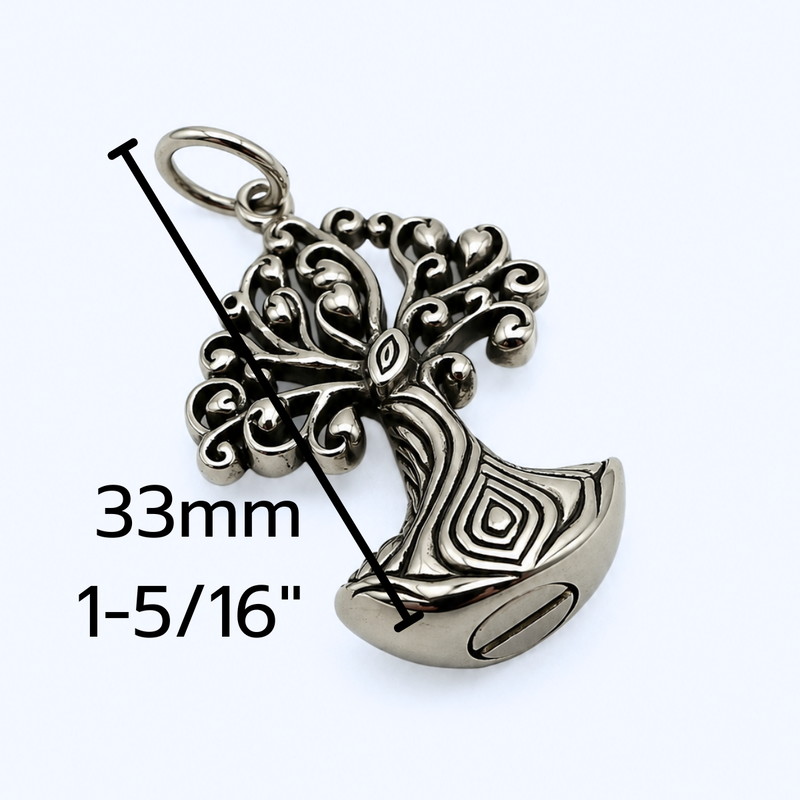 Load image into Gallery viewer, The Stories We Carry | Sterling Silver Tree Necklace
