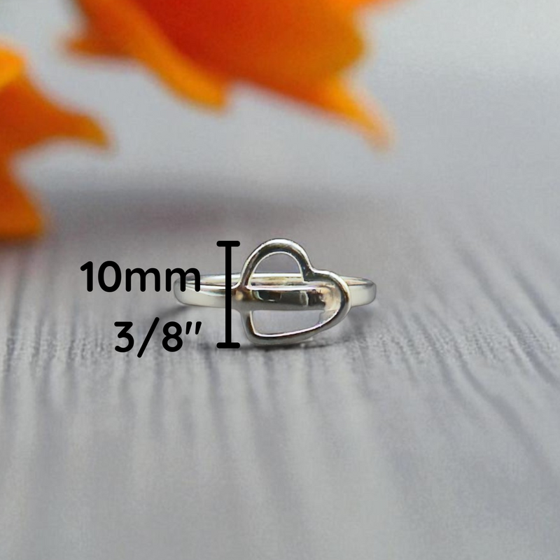 Load image into Gallery viewer, Open Heart Ring
