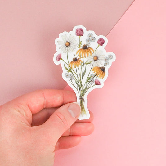 Wildflower Bouquet Sticker