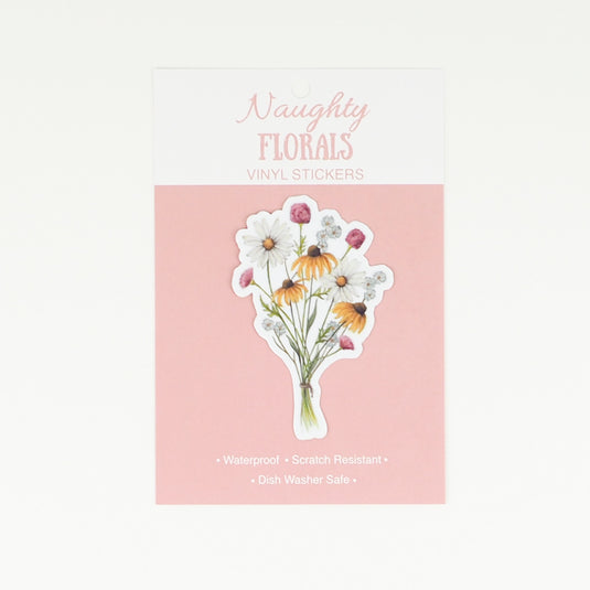 Wildflower Bouquet Sticker