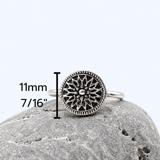 Bloom Where You Are | Sterling Silver Flower Ring