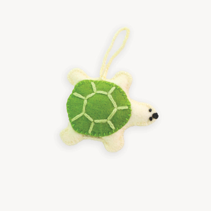 Felt Turtle Ornament