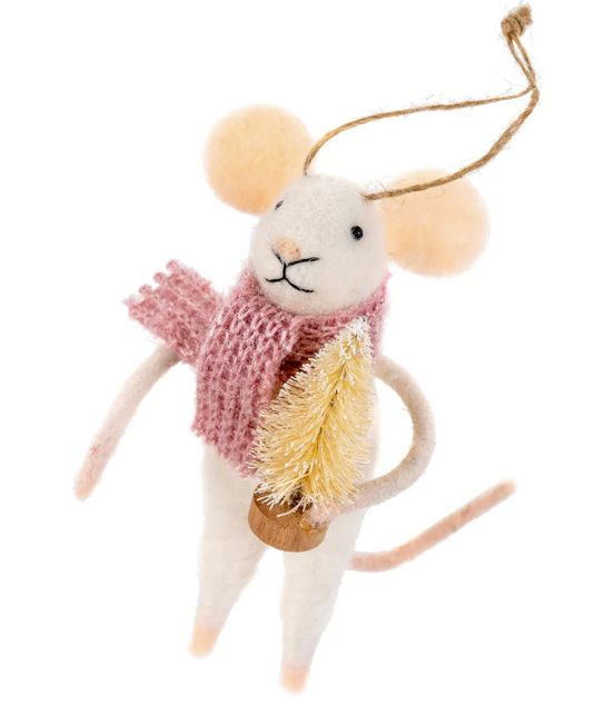 Jolly Josie Mouse Ornament