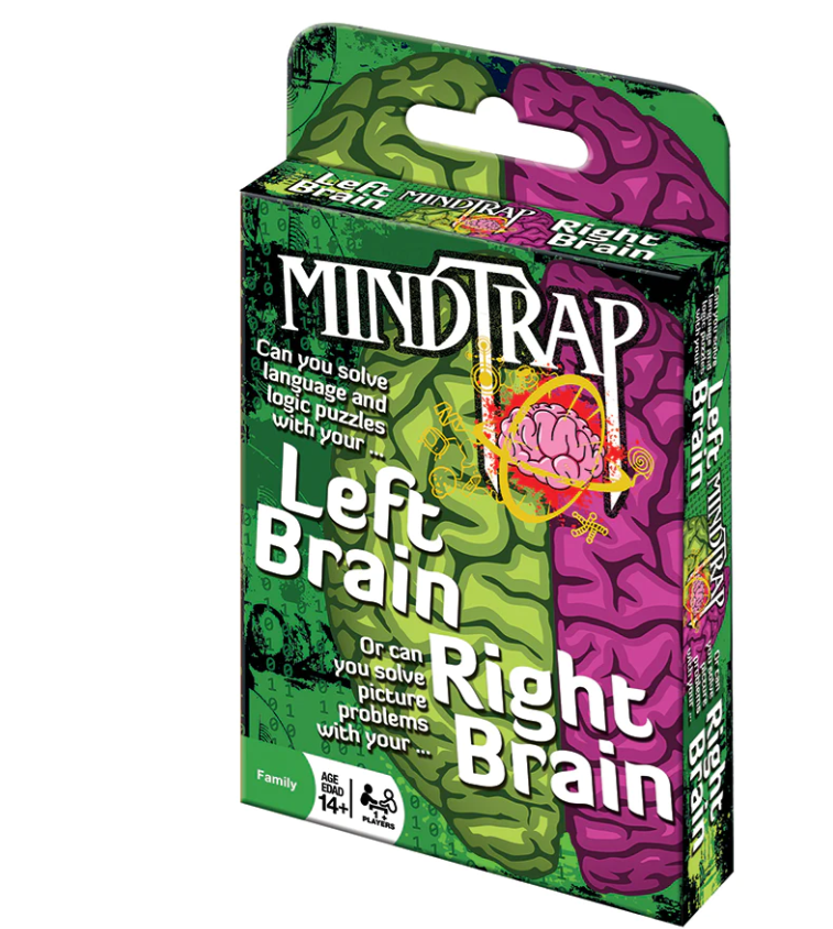 Load image into Gallery viewer, MindTrap Game : Left Brain Right Brain
