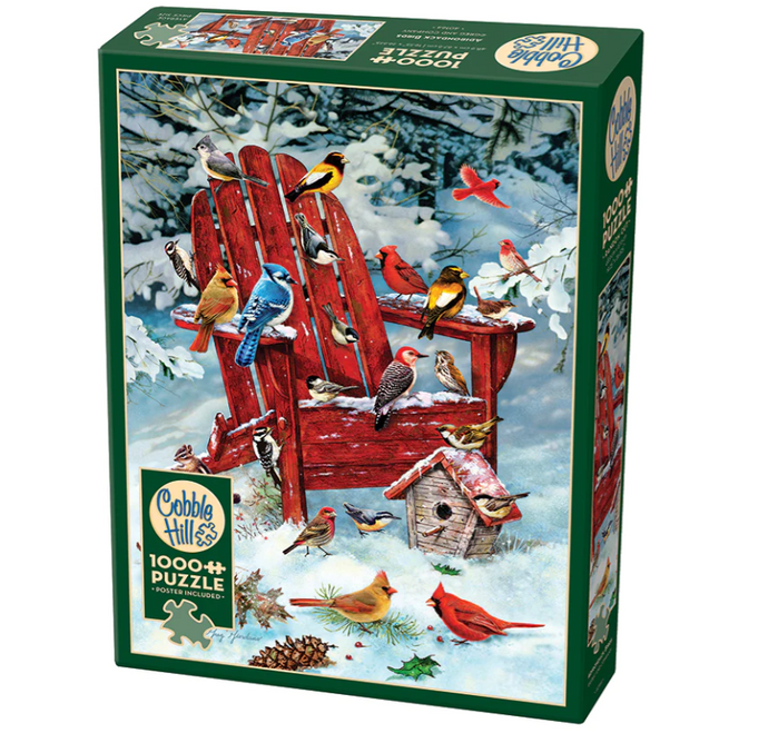 Jigsaw Puzzle Adirondack Birds