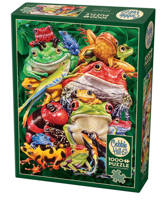 Jigsaw Puzzle : Frog Business