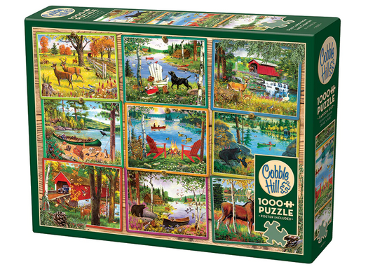 Jigsaw Puzzle : Postcards from Lake Country