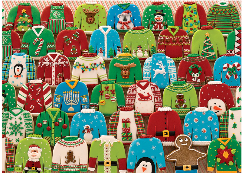 Load image into Gallery viewer, Jigsaw Puzzle : Ugly Xmas Sweaters
