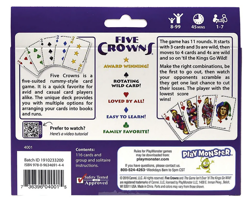 Load image into Gallery viewer, Five Crowns Card Game
