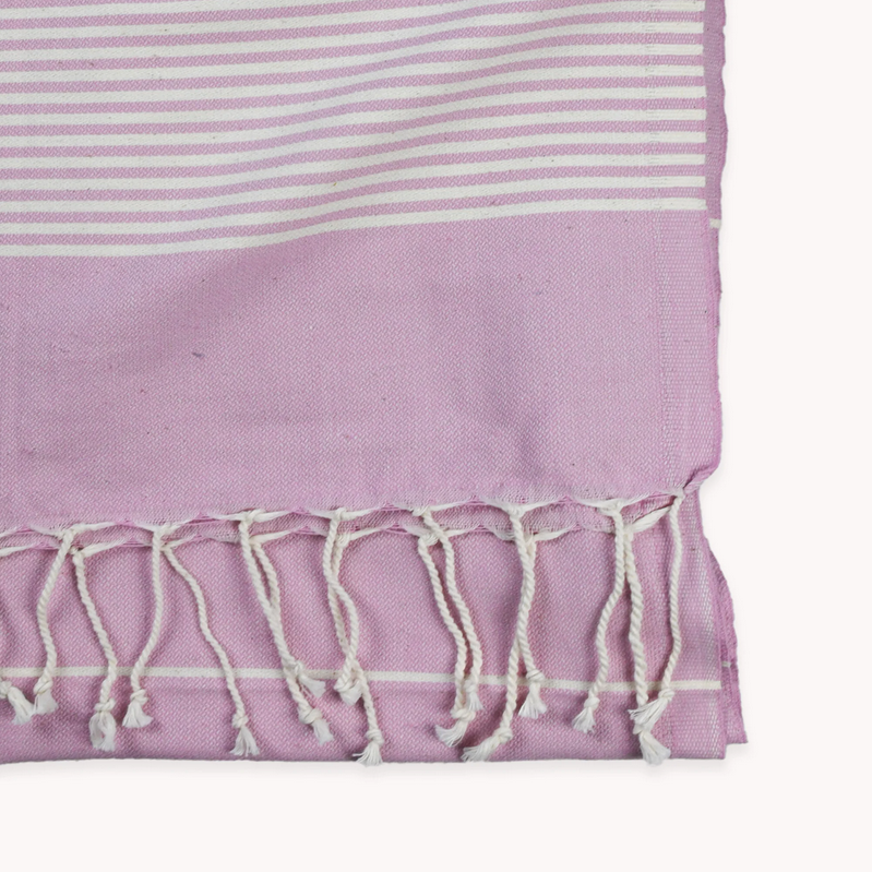 Load image into Gallery viewer, Turkish Towel in Harem Mauve
