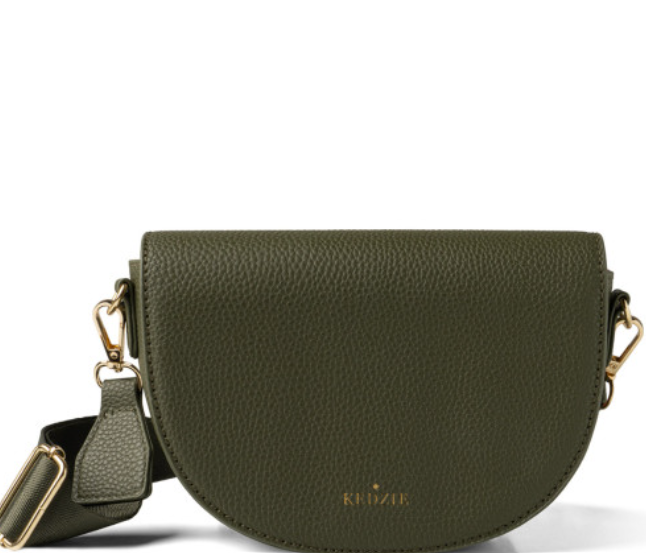 Load image into Gallery viewer, Luna Crossbody Bag in Olive
