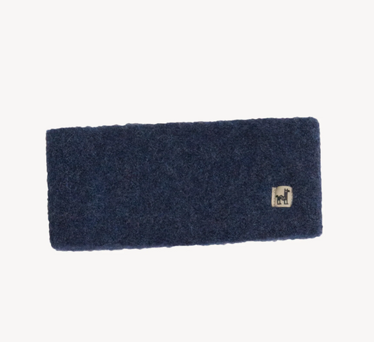 Baby Alpaca Headband in Denim