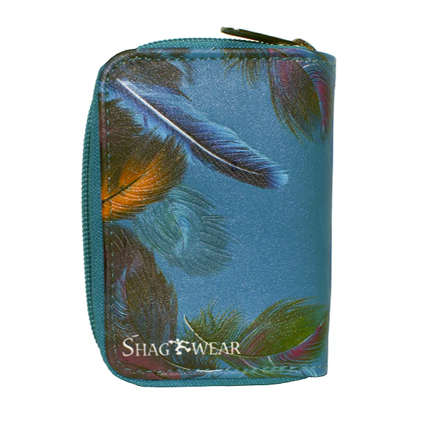 Load image into Gallery viewer, Essentials Wallet - Raven in Teal
