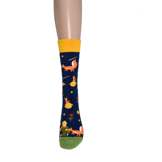 Fox in Space Socks