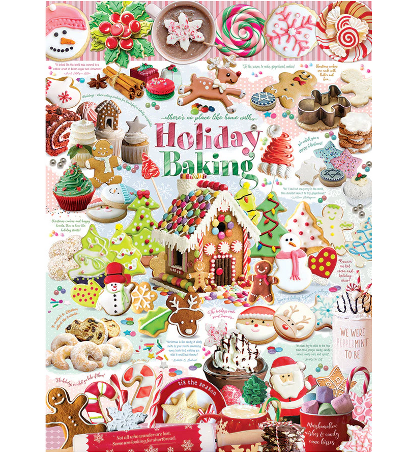 Load image into Gallery viewer, Jigsaw Puzzle Holiday Baking
