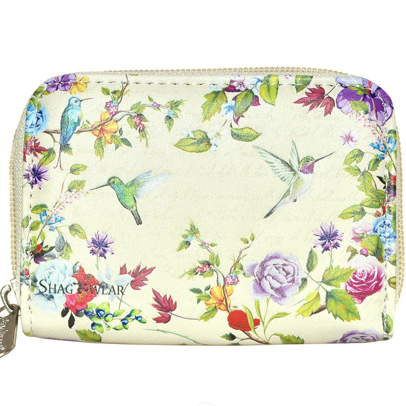 Load image into Gallery viewer, Essentials Wallet - Hummingbird Garden
