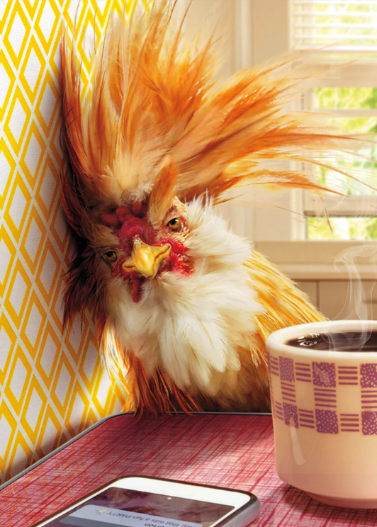 Load image into Gallery viewer, Rooster Hangover Birthday Card
