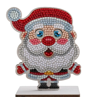 Load image into Gallery viewer, Santa - Crystal Art Buddy Kit
