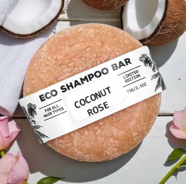 Shampoo Bar in Coconut Rose