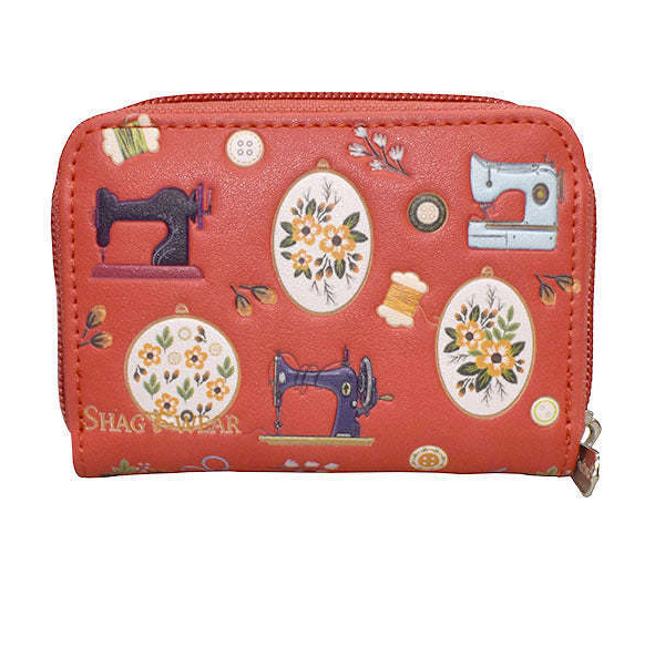 Essentials Wallet - Sewing in Red