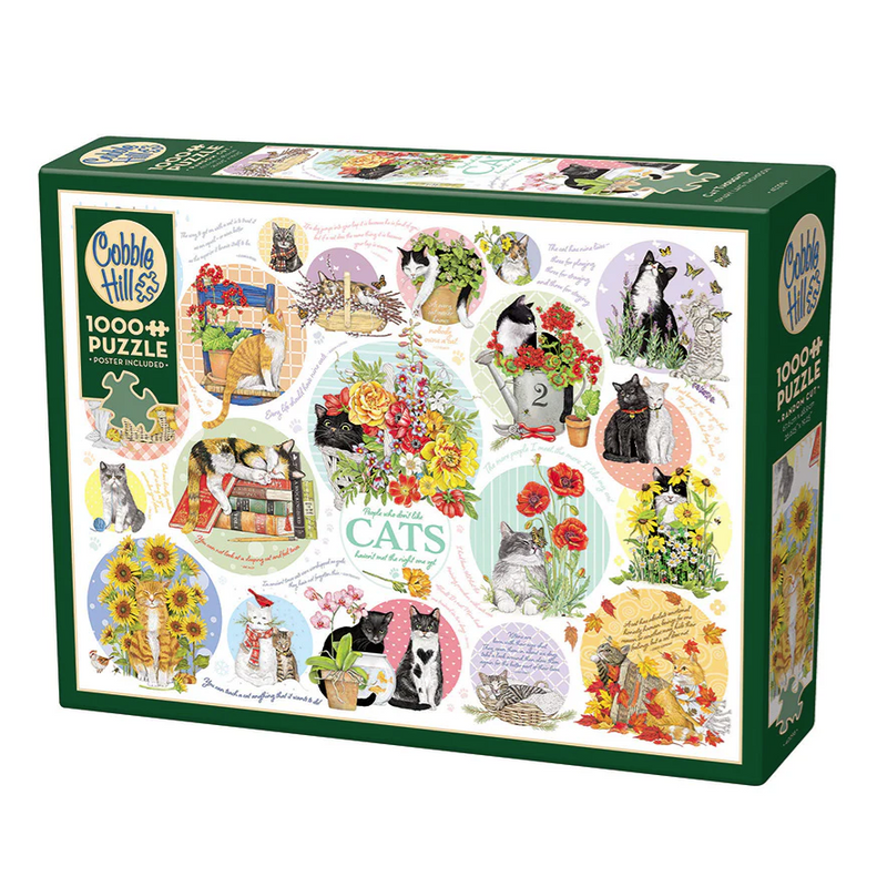 Load image into Gallery viewer, Cat Thoughts | 1000 Piece Puzzle

