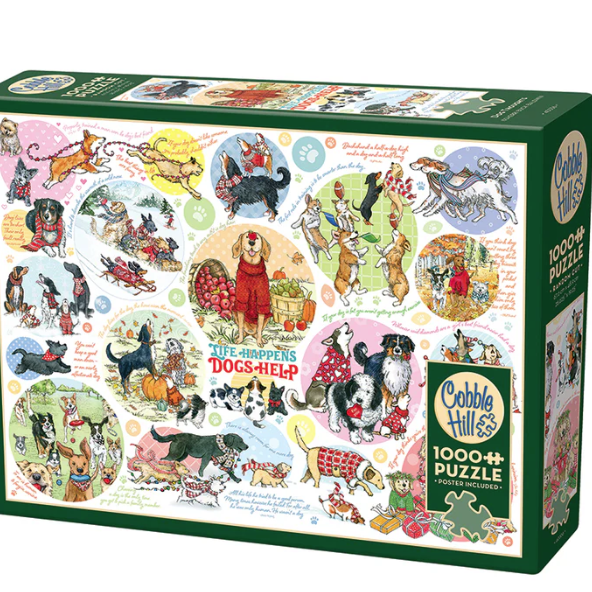 Load image into Gallery viewer, Dog Thoughts Jigsaw Puzzle
