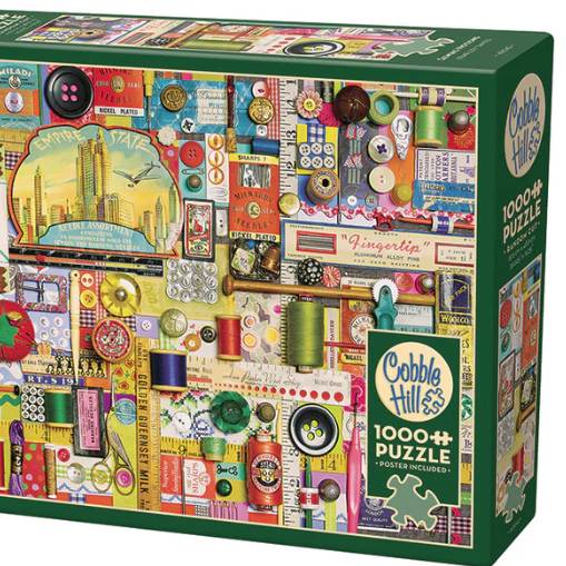 Load image into Gallery viewer, Sewing Notions Jigsaw Puzzle
