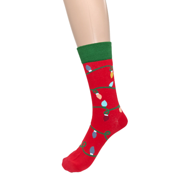 Christmas Light Socks