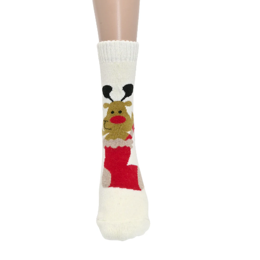 Reindeer in a Stocking Socks