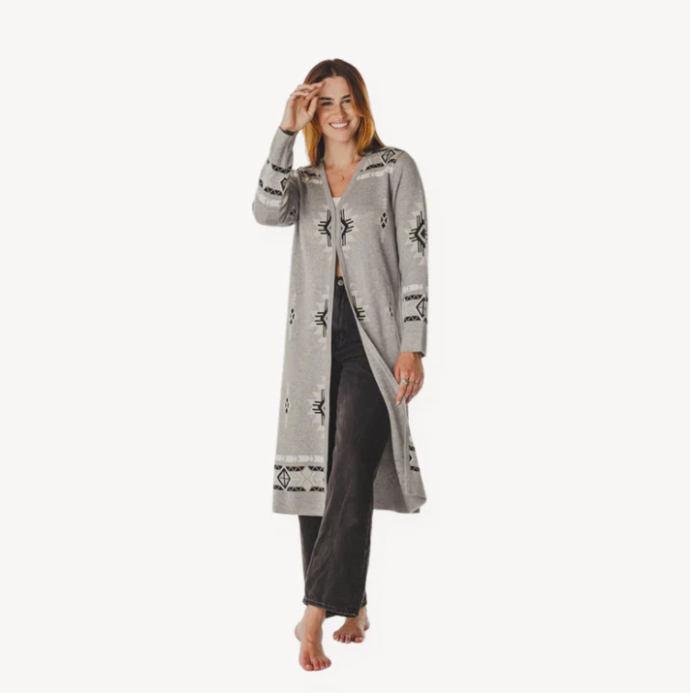 Load image into Gallery viewer, Long Jacquard Sweater
