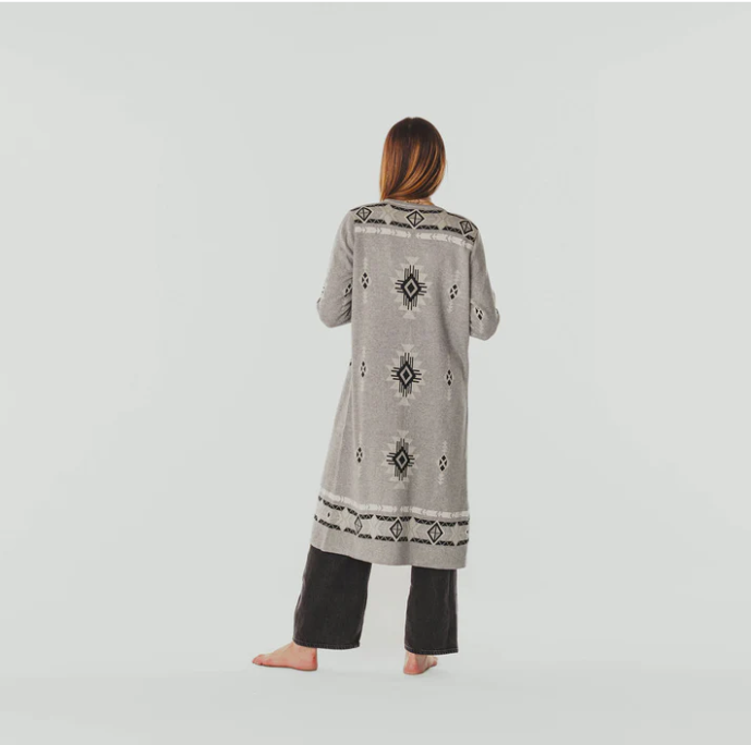 Load image into Gallery viewer, Long Jacquard Sweater
