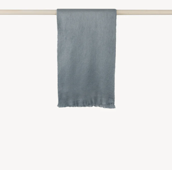 Alpaca Blend Scarf in Fossil