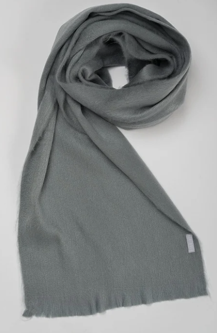 Load image into Gallery viewer, Alpaca Blend Scarf in Fossil
