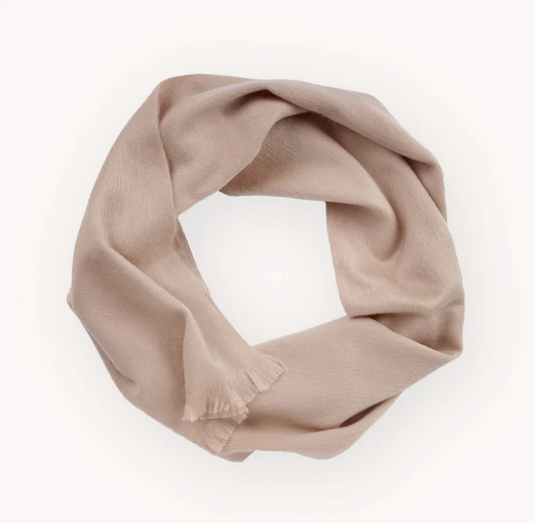 Alpaca Blend Scarf in Ballet Slipper