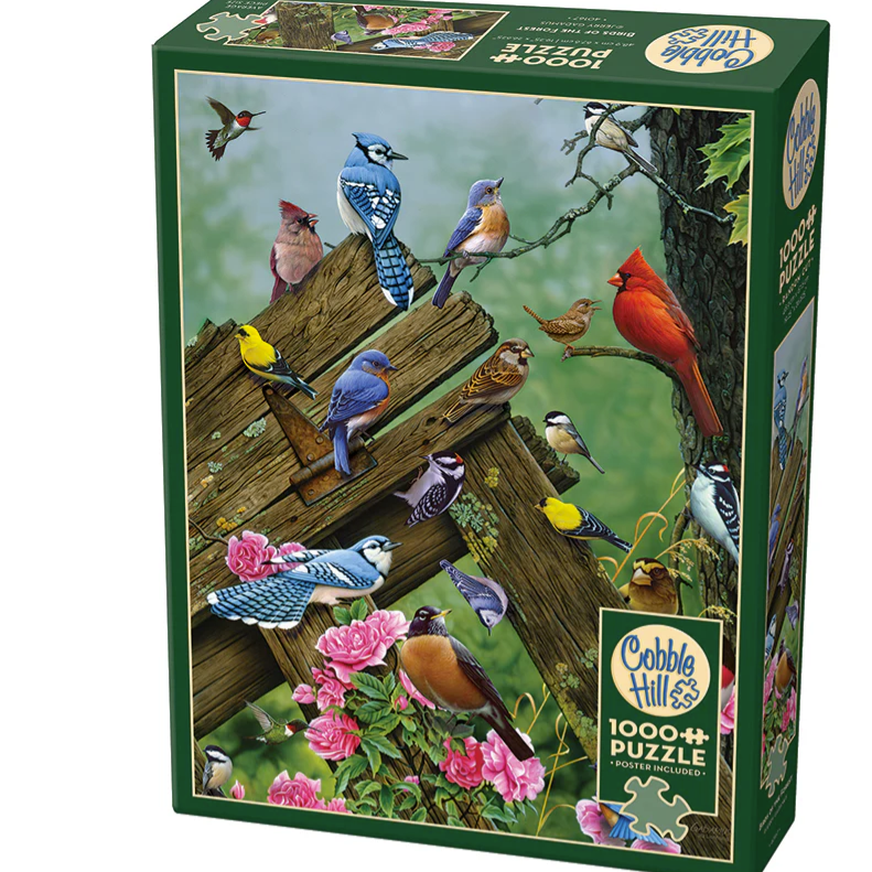 Load image into Gallery viewer, Birds of the Forest | 1000 Piece Jigsaw Puzzle
