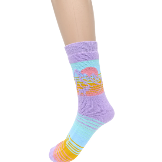Pastel Mountains Socks