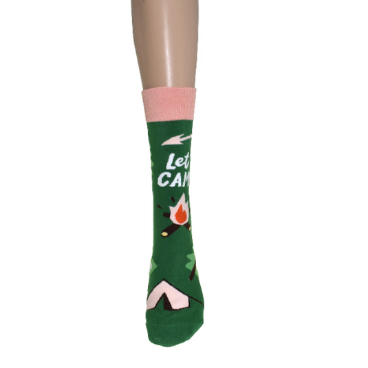 Let's Go Camping Socks