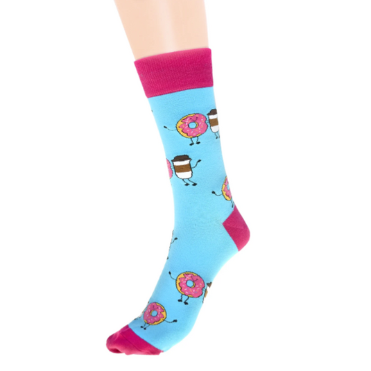 Coffee & Donut Socks