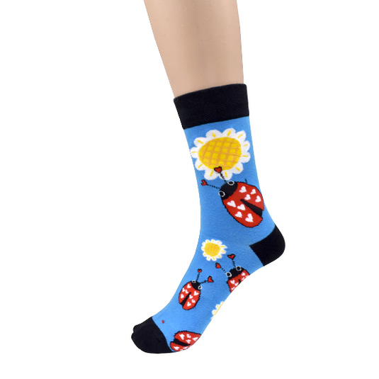 Ladybug Socks