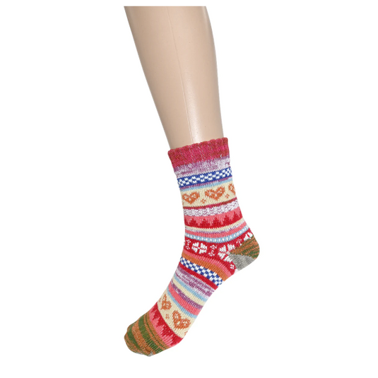 Knit Stripe Socks