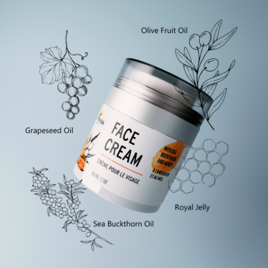 Load image into Gallery viewer, Face Cream with Sea Buckthorn &amp; Honey
