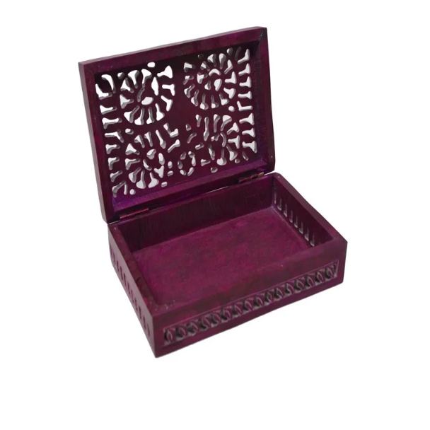 Load image into Gallery viewer, Carved Soapstone Box in Pink
