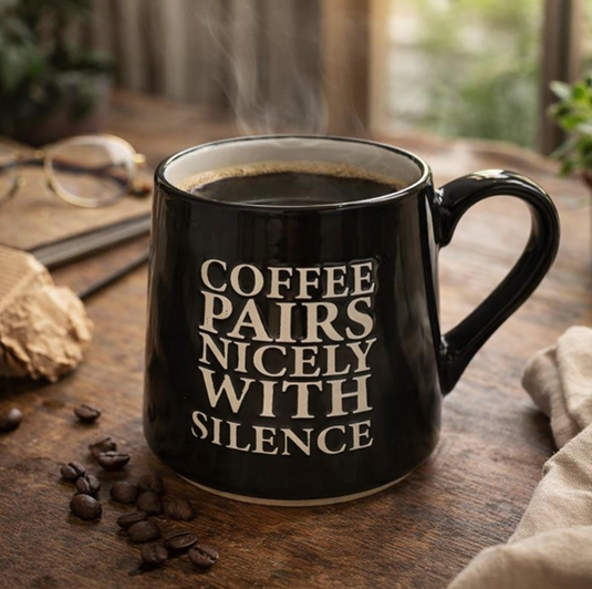 Coffee & Silence Mug