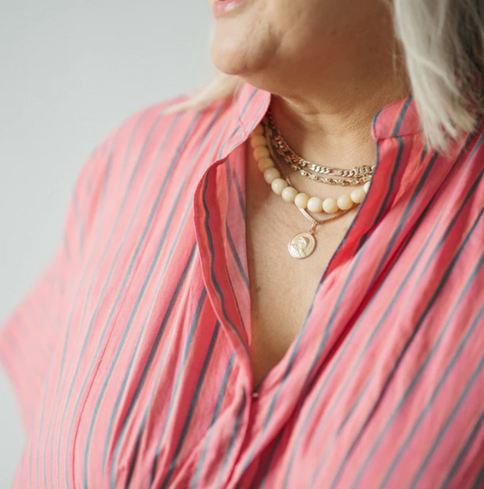 Sol Kaftan in Pink
