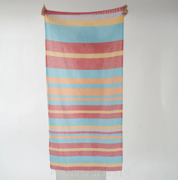 Load image into Gallery viewer, Turkish Towel : Pineapple Punch
