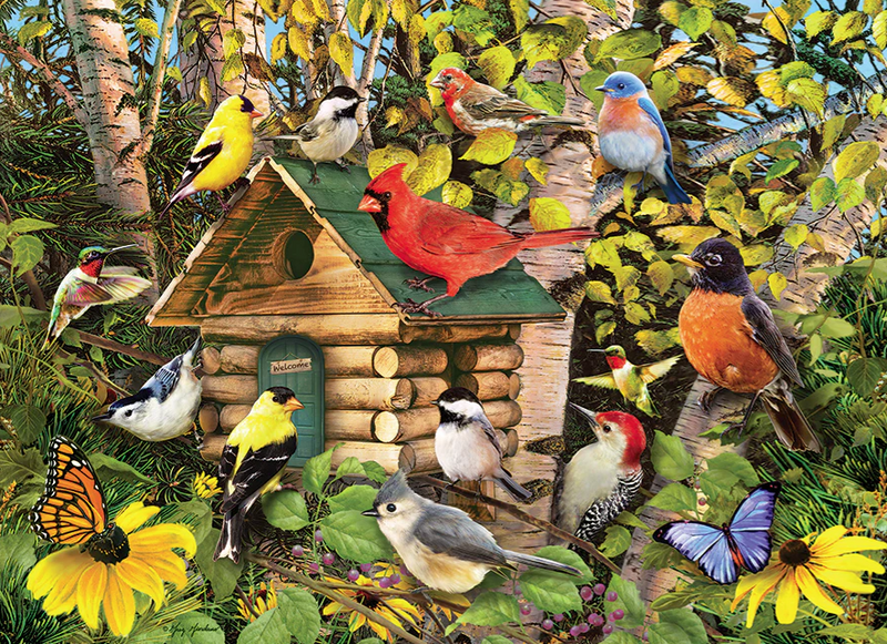 Load image into Gallery viewer, Bird Cabin | 1000 pecie Jigsaw Puzzle
