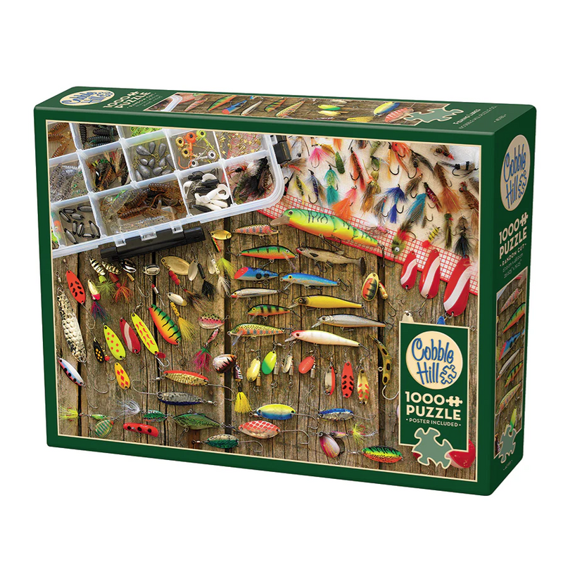 Load image into Gallery viewer, Fishing Lures | 1000 Piece Jigsaw Puzzle

