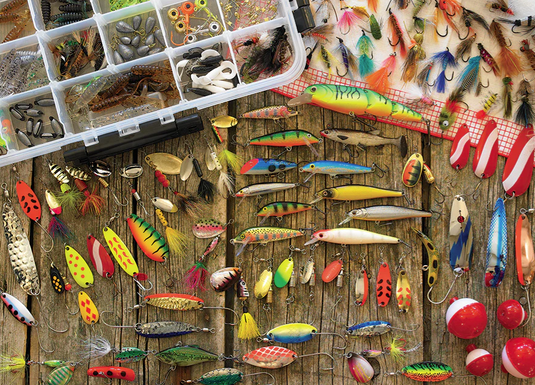 Fishing Lures | 1000 Piece Jigsaw Puzzle