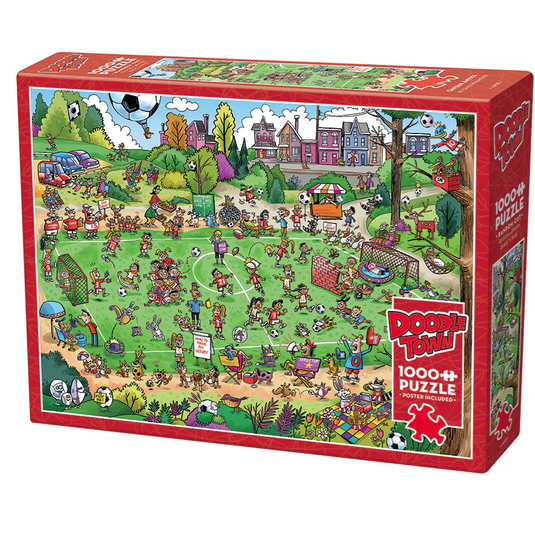Offside Antics | DoodleTown Jigsaw Puzzle
