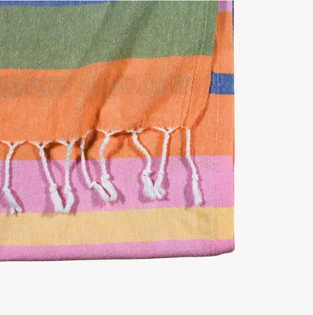 Load image into Gallery viewer, Turkish Towel | Guava Stripe

